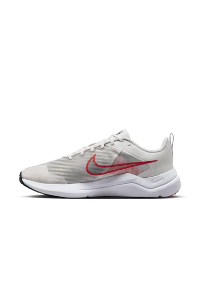 Nike Downshifter 12  DD9293-009 Beyaz Erkek Spor Ayakkabı - Resim 2