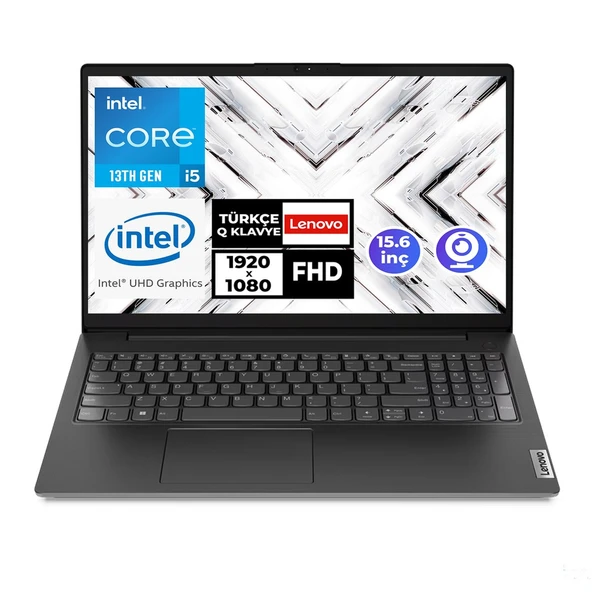 Lenovo V15 G4 IRU i5-13420H 16GB 1TB SSD 15.6" FHD Freedos Taşınabilir Bilgisayar 83A100VCTR ürün görseli 1