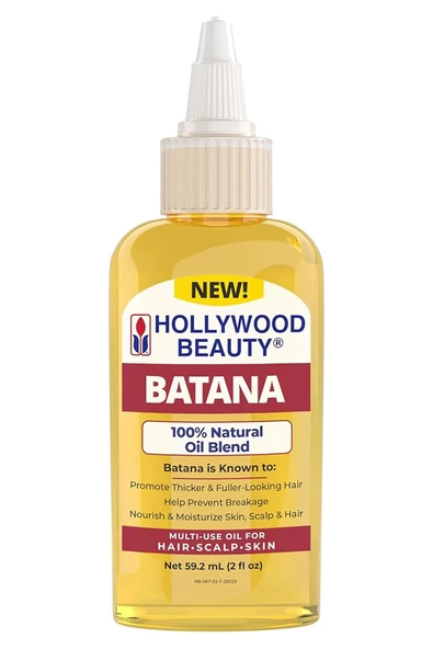 Hollywood Beauty Batana Saç Cilt ve Tırnak Bakım Yağı 59.2ML