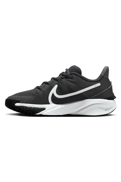 Nike Star Runner 4 DX7615-001 Siyah Kadın Ayakkabı - Resim 2