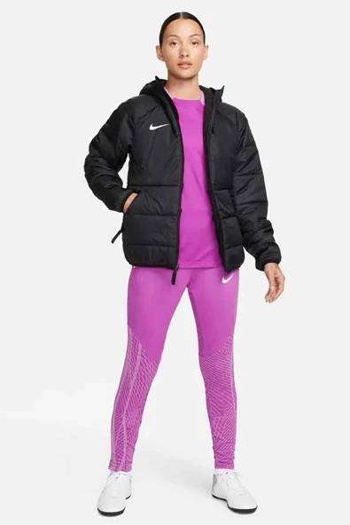 Nike DJ6322-010 Siyah Kadın Repel Günlük Mont - 7