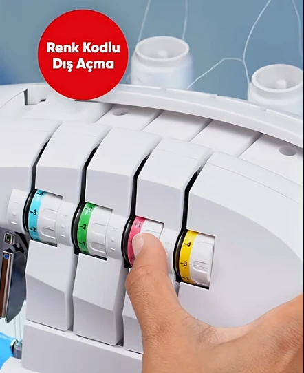 Kumtel Overlok Makinesi - Resim 10