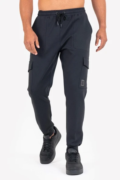 Lescon 23NTES001144-633 Siyah Erkek Eşofman Altı - 2