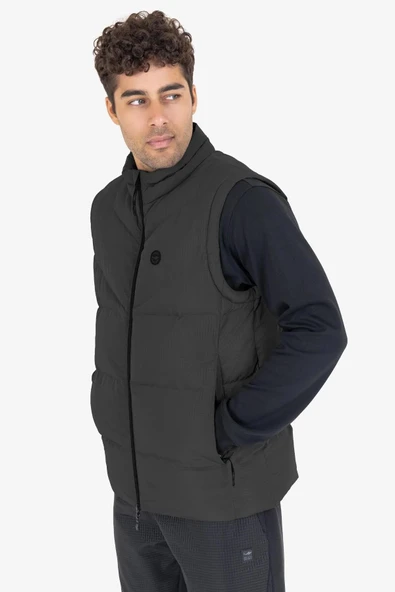 Lescon 23NTES001110-633 Siyah Erkek Şişme Yelek - 2