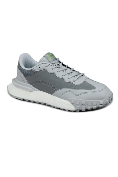 Jump 29104-GRI Gri/Beyaz Kadın Günlük Spor Ayakkabı - 2