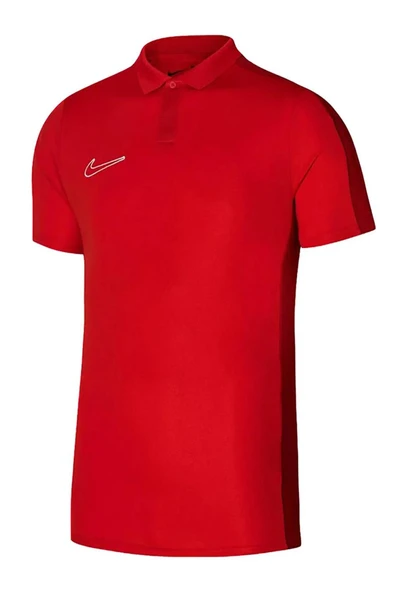 Nike M Dri-FIT Academy23 Polo SS DR1346-657 Kırmızı Erkek Polo Yaka Tişört ürün görseli