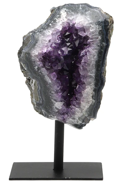 Ametist Doğal Taş Standlı Ham Parça - 745 Gr. ürün görseli 1