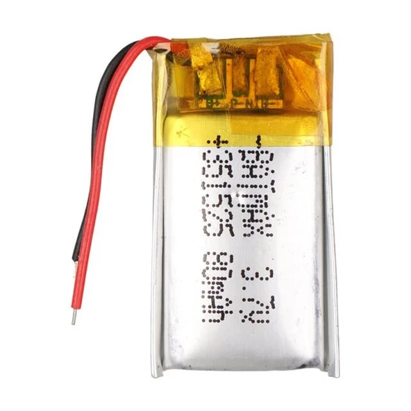 Powermaster 351525 3.7V 80Mah Lityum Polimer (Li-Po) Batarya Ciklet Pil ürün görseli