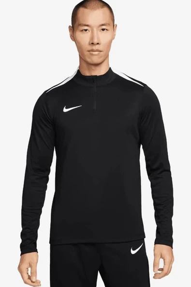 Nike M Nk Df Acdpr24 Drill Top K FD7667-010 Siyah Erkek Antrenman Üstü - 2