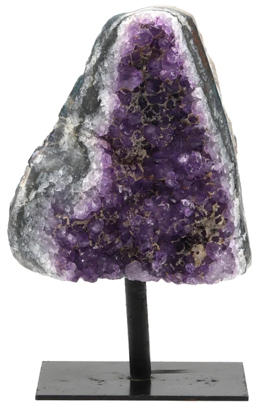 Ametist Doğal Taş Standlı Ham Parça - 692 Gr. ürün görseli 1