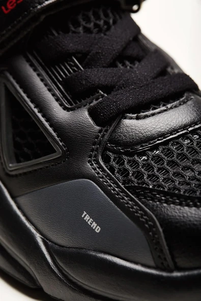 Lescon Puzzle 24BAC00PUZLF-633 Siyah Çocuk Günlük Spor Aykkabı - 7