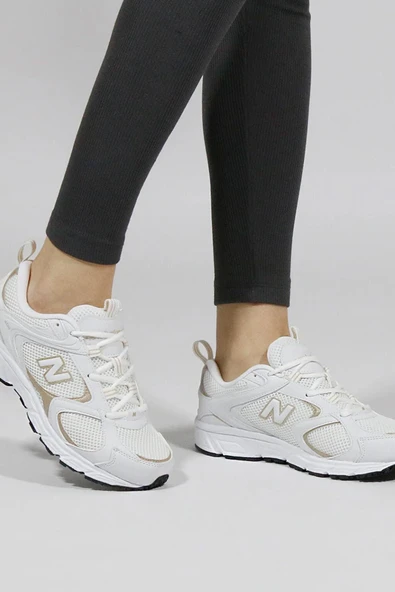 New Balance ML408CW Beyaz Gold Unisex Günlük Spor Ayakkabı - Resim 8