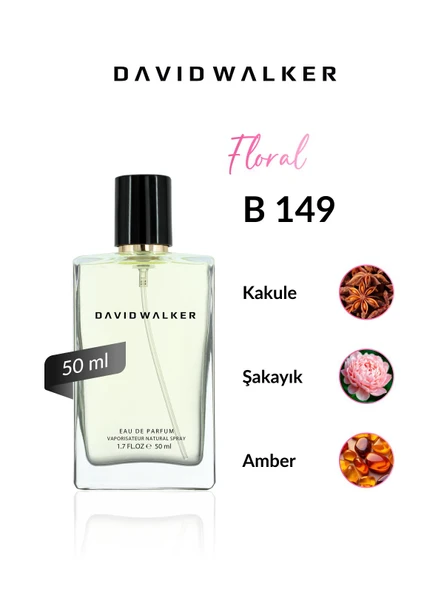 David Walker B149 Leader 50 ml Kadın Parfüm | Floral ürün görseli