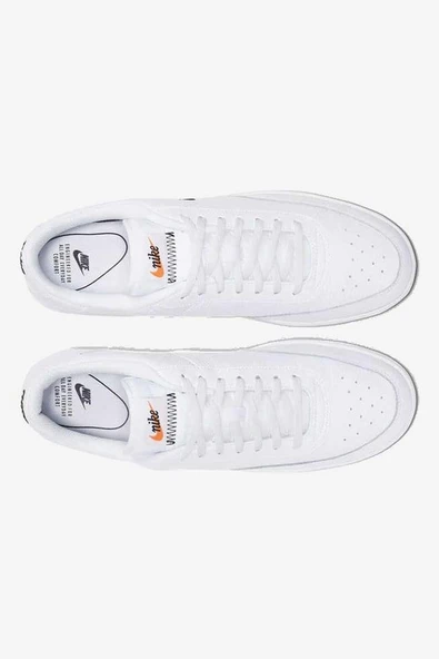 Nike Court Vintage Premium CT1726-100 Beyaz Erkek Günlük Ayakkabı - Resim 4