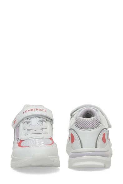 Lumberjack Narina Jr 4FX 101509140 Beyaz Kız Çocuk Günlük Spor Ayakkabı - 5