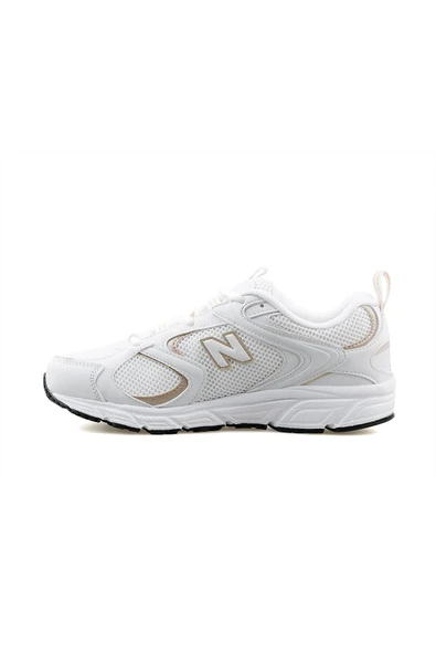 New Balance ML408CW Beyaz Gold Unisex Günlük Spor Ayakkabı - Resim 2