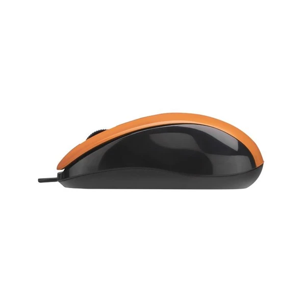 Everest SM-215 Kablolu USB Mouse Turuncu - Resim 4