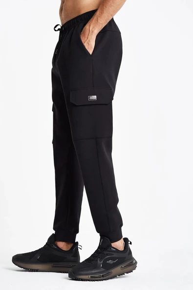 Lescon Comfort Fit 24NTEL001144-633 Siyah Erkek Eşofman Altı - 3