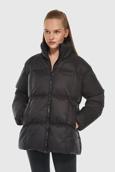 New Balance Lifestyle MNJ3425-BK Siyah Kadın Mont - 2