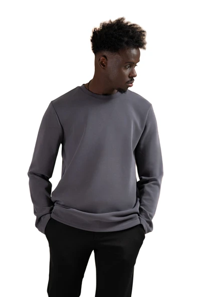 Paul Martin Modal Esnek Kumaş Regular Fit Mevsimlik Sweatshirt - Resim 7