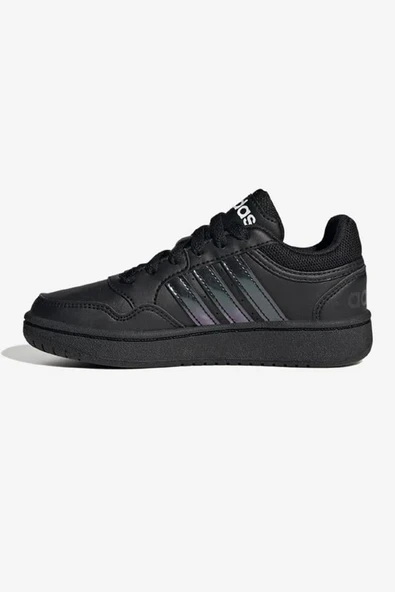 adidas Hoops 3.0 K GZ9671 Siyah Çocuk Günlük Spor Ayakkabı - 2