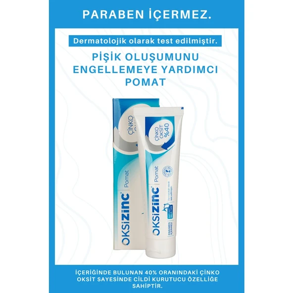 Oksizinc Pomat %40 Cinko Asit 40 gr ürün görseli