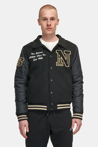 New Balance Lifestyle MNJ3391-BK Siyah Erkek Kolej Mont - 3