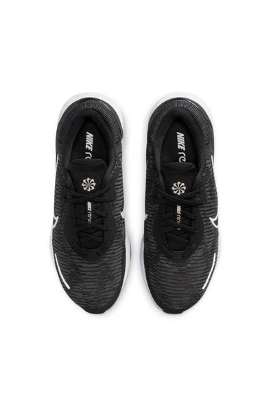 Nke Renew Run 4 DR2682-002 Siyah Kadın Yürüyüş Koşu Ayakkabısı - Resim 4