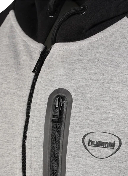 hummel Nova Siyah & Gri Melanj Erkek Sweatshirt - 4