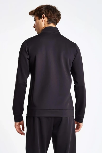 Lescon 24NTEL001135-633 Siyah Erkek Fermuarlı Sweatshirt - Resim 3