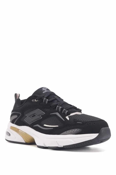 Lotto Norwell WMN 4PR 101898949 Siyah & Altın Kadın Günlük Spor Ayakkabı - 2