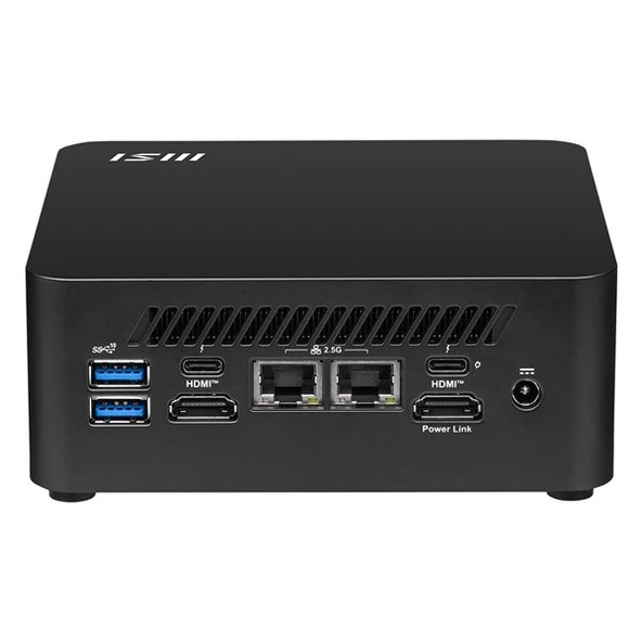 MSI CUBI 1M-267XTR CORE 7 150U-32GB DDR5 RAM-1TB NVME-FDOS MINI PC - Resim 2