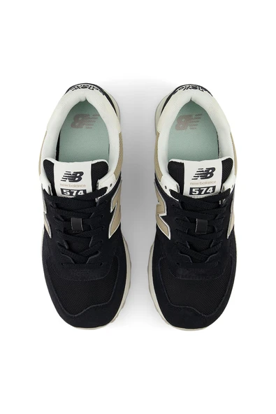New Balance WL574DK2 Siyah Kadın Günlük Spor Ayakkabı - 3