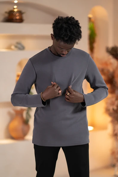 Paul Martin Modal Esnek Kumaş Regular Fit Mevsimlik Sweatshirt - Resim 10