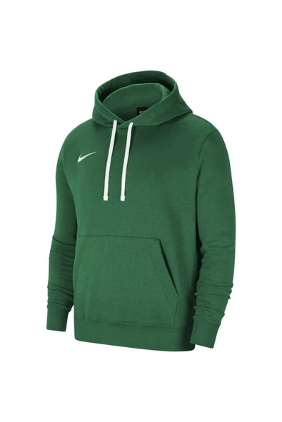Nike M Nk Flc Park20 Po Hoodie CW6894-302 Yeşil Erkek Sweatshirt