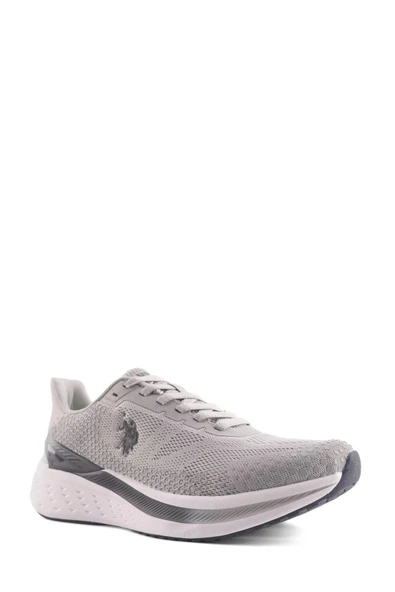 U.S. Polo Assn. Blake 4PR 101812176 Gri Erkek Spor Ayakkabı - 2