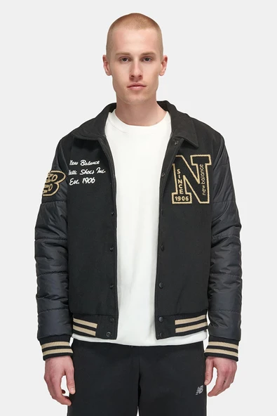 New Balance Lifestyle MNJ3391-BK Siyah Erkek Kolej Mont - 2
