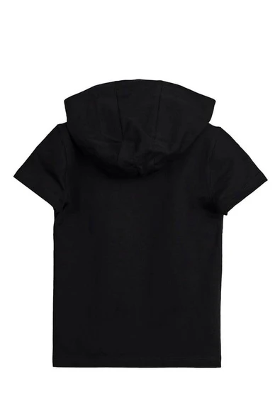 Bad Bear Mood 24.06.12.001S Siyah Çocuk Baskılı Hoodie Sweatshirt - 2