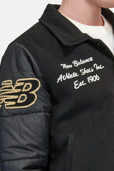 New Balance Lifestyle MNJ3391-BK Siyah Erkek Kolej Mont - 6