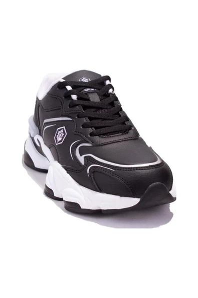 Lumberjack Madax WMN PU 4PR 101783466 Siyah Kadın Günlük Spor Ayakkabı - 3