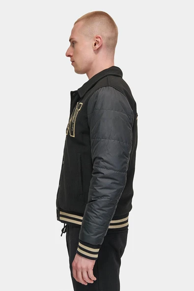 New Balance Lifestyle MNJ3391-BK Siyah Erkek Kolej Mont - 4