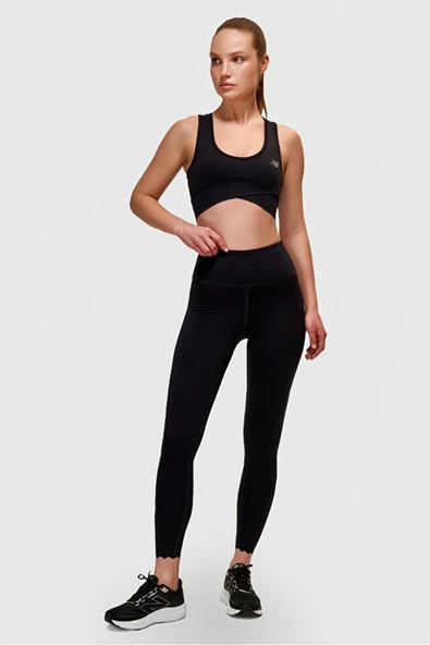 New Balance Lifestyle WNP1428-BK Siyah Kadın Tayt - 5