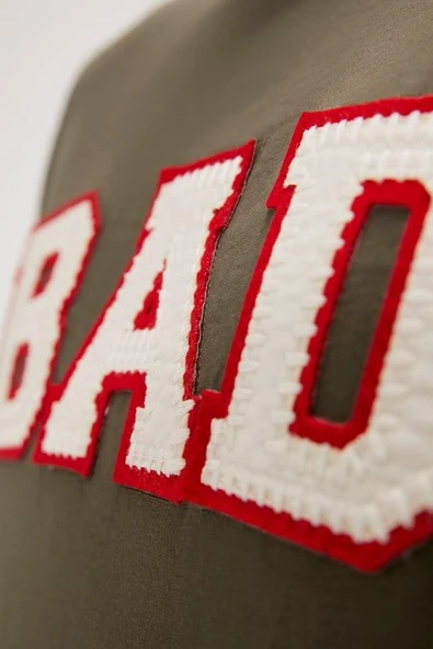 Bad Bear Felt 24.01.07.036H Haki Erkek Tişört - 5