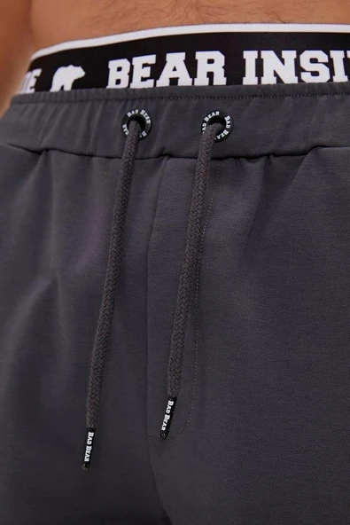 Bad Bear Long Line 24.01.18.003A Antrasit Erkek Şort - 2