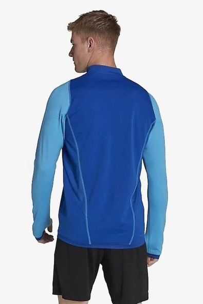 adidas Tiro23 C Tr Top HU1309 Mavi Erkek Antrenman Üstü - 3