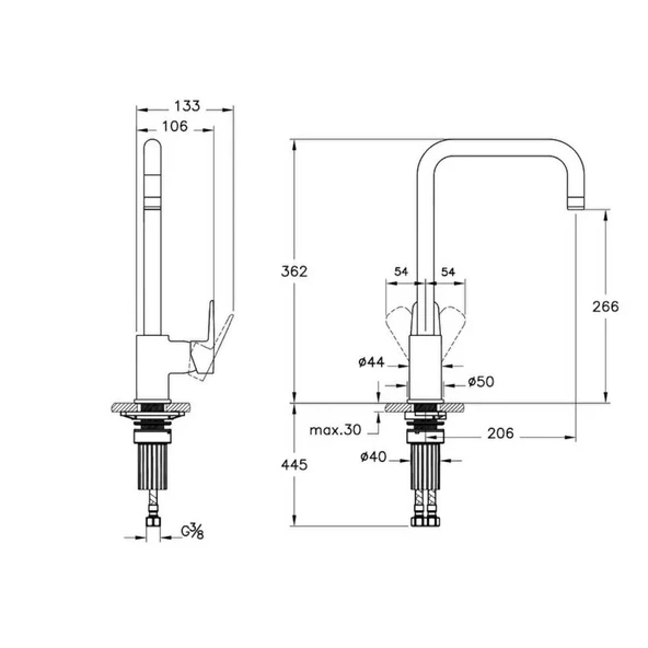 Artema Flow Soft Eviye Bataryası A43426 - 2