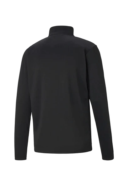 Puma Rise Trg Poly 65739203 Siyah Erkek Fermuarlı Swaetshirt - 2