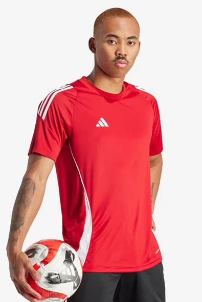 adidas Tiro24 Jsy IS1016 Kırmızı Erkek Forma - 3