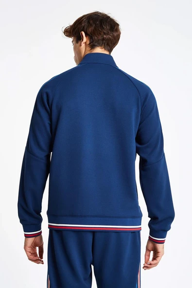 Lescon 24NTEV001124-ALC Açık Lacivert Erkek Fermuarlı Sweatshirt - 5