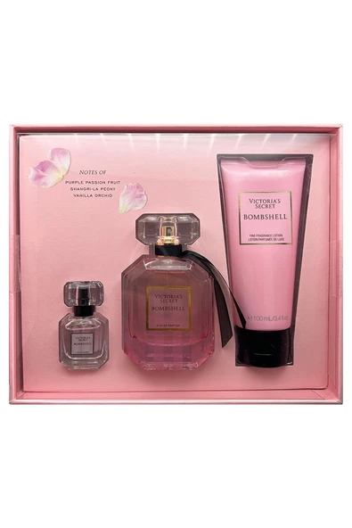 Victoria's Secret Bombshell Orta Boy Hediye Seti